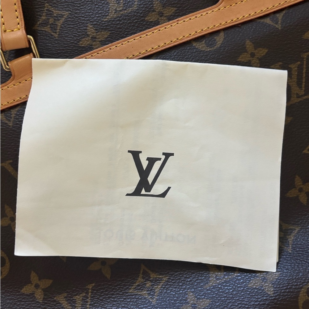 Authentic Louis Vuitton Vintage Coussin Shoulder Bag GM Brown Canvas Monogram - Picture 7 of 12